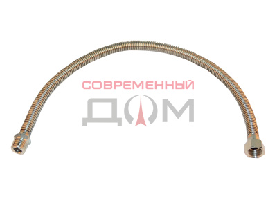 Шланг газовый сильфон. 0,6м г/ш 1/2 гайка/штуцер